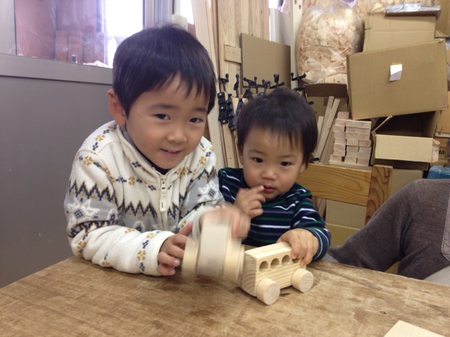 木工教室　for 泉ファミリー ３